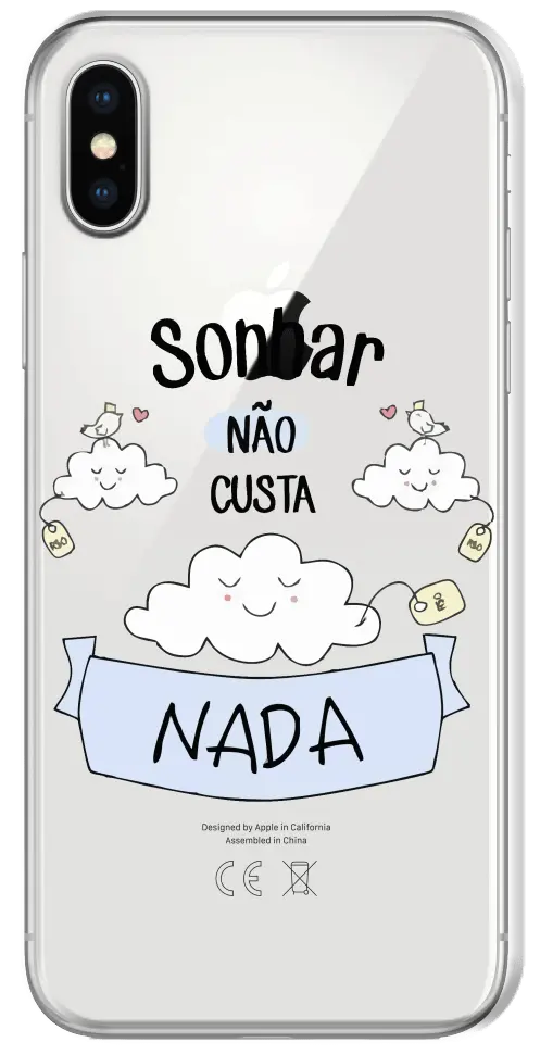 CAPINHA SONHAR NÃO CUSTA NADA
