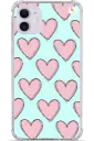 CAPINHA CORAÇÕES ROSAS