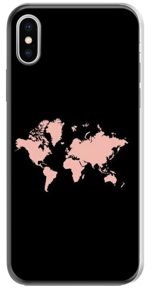 CAPINHA MAPA MUNDI ROSA